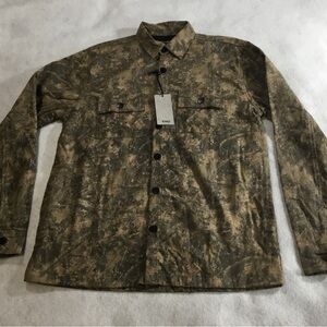 Nomad Men's Earthy Camouflage Field Jacket SZ Small #222